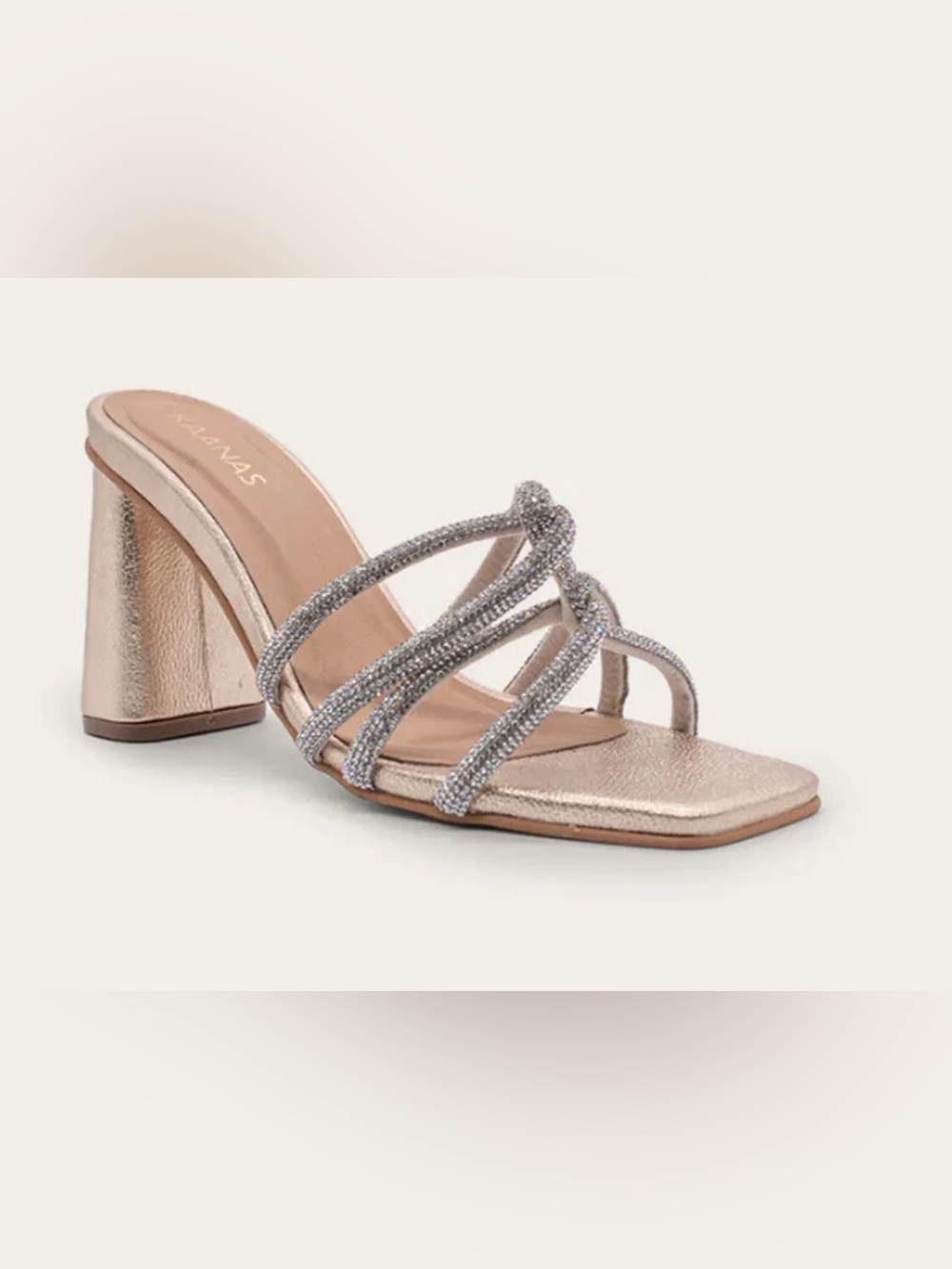 NWB Kaanas Dresden Heel Sandals Women's Size 7M